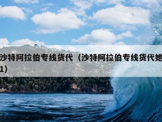 沙特阿拉伯专线货代（沙特阿拉伯专线货代她1）