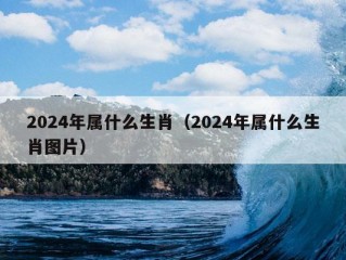 2024年属什么生肖（2024年属什么生肖图片）