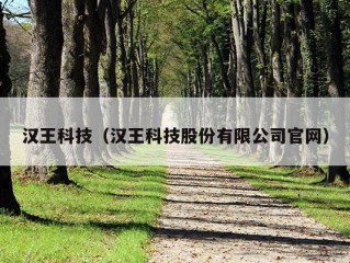 汉王科技（汉王科技股份有限公司官网）