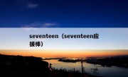 seventeen（seventeen应援棒）