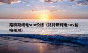 路特斯纯电suv价格（路特斯纯电suv价格预测）