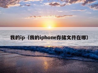 我的ip（我的iphone存储文件在哪）