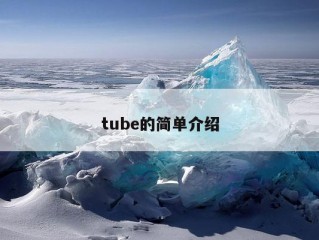 tube的简单介绍