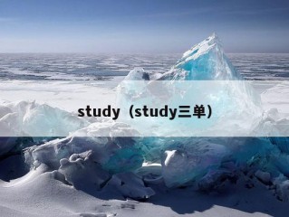 study（study三单）