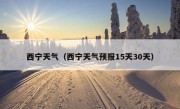 西宁天气（西宁天气预报15天30天）