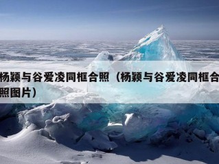 杨颖与谷爱凌同框合照（杨颖与谷爱凌同框合照图片）