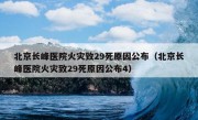 北京长峰医院火灾致29死原因公布（北京长峰医院火灾致29死原因公布4）