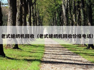 老式缝纫机回收（老式缝纫机回收价格电话）