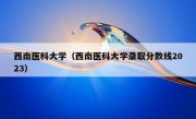 西南医科大学（西南医科大学录取分数线2023）