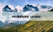 NBA赛程及排名（nba排名）