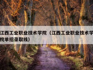 江西工业职业技术学院（江西工业职业技术学院单招录取线）