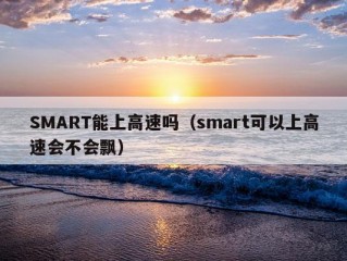 SMART能上高速吗（smart可以上高速会不会飘）